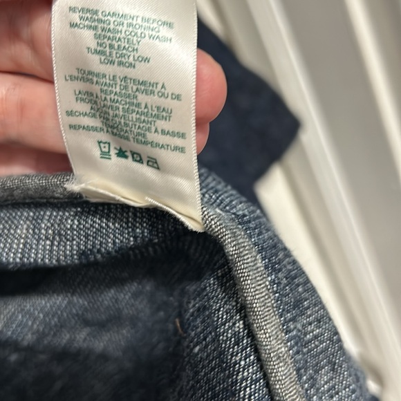 ROOTS Hemp Collection Jean jacket. Size S - Picture 13 of 13